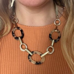 Ann Taylor Factory Tortoise Necklace